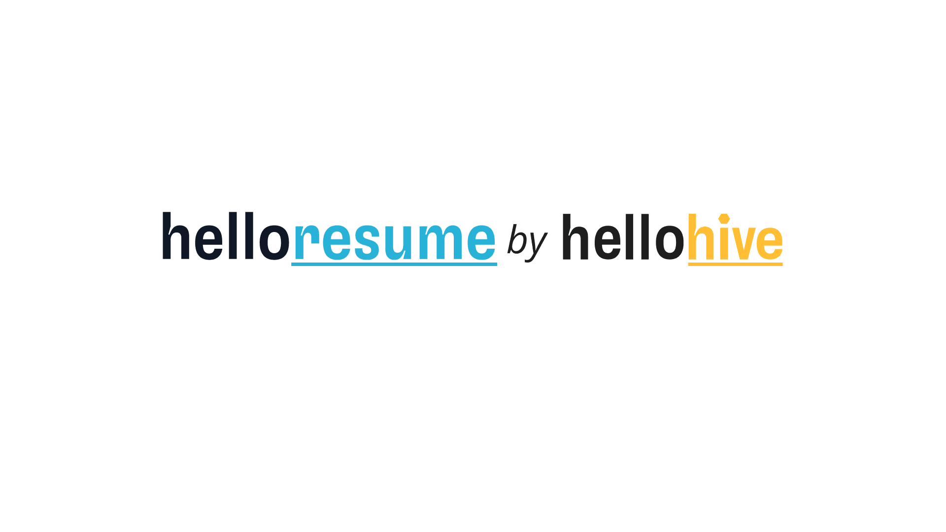 helloResume hero image